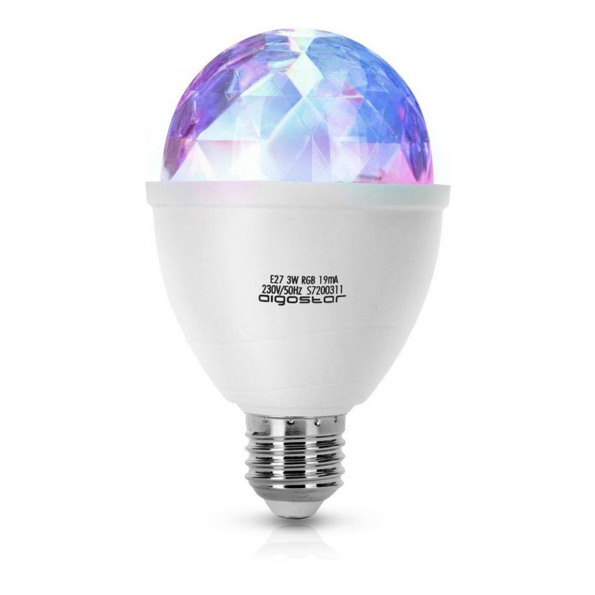 LED RGB Лампочка E27/3W/230V - Aigostar