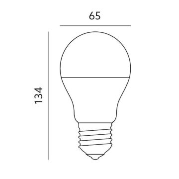 LED RGB Розумна лампочка з регулюванням яскравості E27/14W/230V 2700-6500K Wi-Fi Tuya