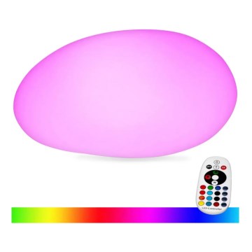 LED RGB Вулична лампа з регулюванням яскравістю LED/1W/230V 28см IP67 + ДК