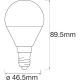 LED RGBW Димерна лампочка SMART+ E14/5W/230V 2700K-6500K  Wi-Fi - Ledvance