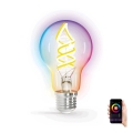 LED RGBW Лампочка FILAMENT A60 E27/4,9W/230V 2700K Wi-Fi - Aigostar