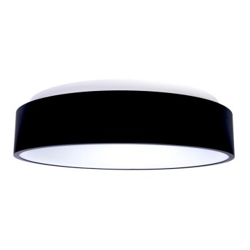 LED Стельовий світильник OHIO BLACK LED/32W/230V діаметр 60 см
