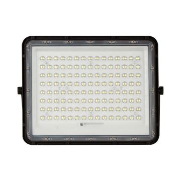 LED Вуличний прожектор на сонячній батареї LED/200W/3,2V 4000K чорний IP65 + пульт дистанційного керування