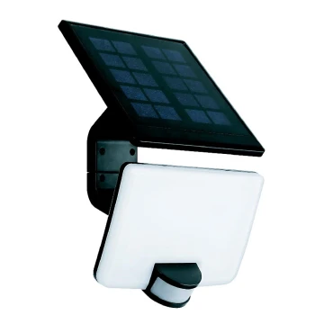 LED Вуличний прожектор на сонячній батареї з датчиком LED/10W/3,7V 4000K IP54 3000 mAh