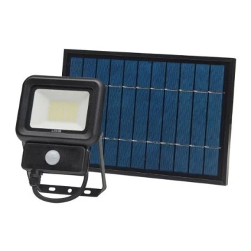 LED Вуличний прожектор на сонячній батареї з датчиком LED/20W/3,7V 6500K IP65
