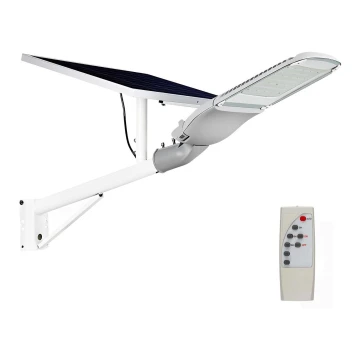 LED з регулюванням яскравості сонячна вулична лампа SAMSUNG CHIP LED/50W/6,4V 4000K IP65 + пульт дистанційного керування