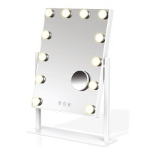 LED косметичне дзеркальце з регулюванням яскравості MUST HAVE LED/12W/230V