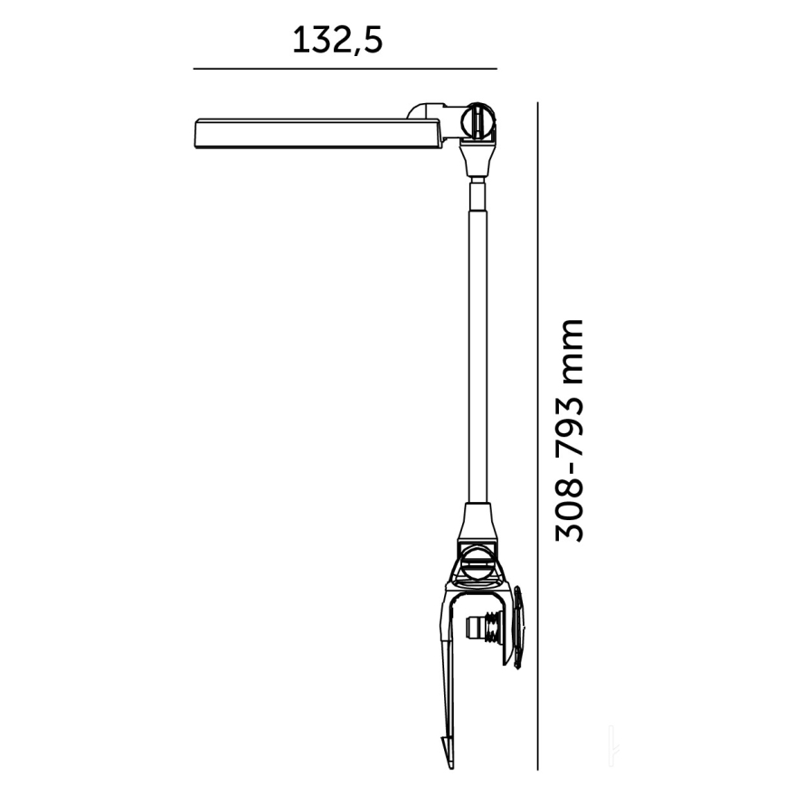 LED Кімнатна лампа для вирощування рослин LED/10W/5V 3200K