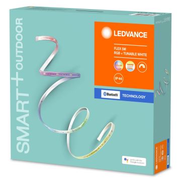 Ledvance - LED RGB+TW Вулична стрічка з регулюванням яскравості SMART+ FLEX 5м LED/16W/230V 2000K-6500K IP44 Bluetooth