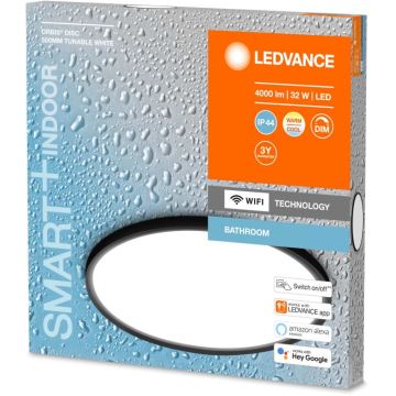 Ledvance - Стельовий LED світильник для ванної з регулюванням яскравості SMART+ DISC LED/32W/230V 3000-6500K Wi-Fi IP44