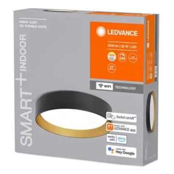 Ledvance - Стельовий LED світильник з регулюванням яскравості SMART+ KURT LED/30W/230V 2700-6500K Wi-Fi