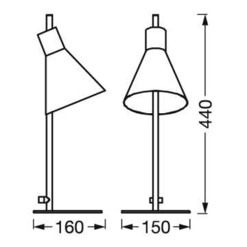 Ledvance - Светодиодная настольная лампа DECOR TOKIO LED/5W/230V