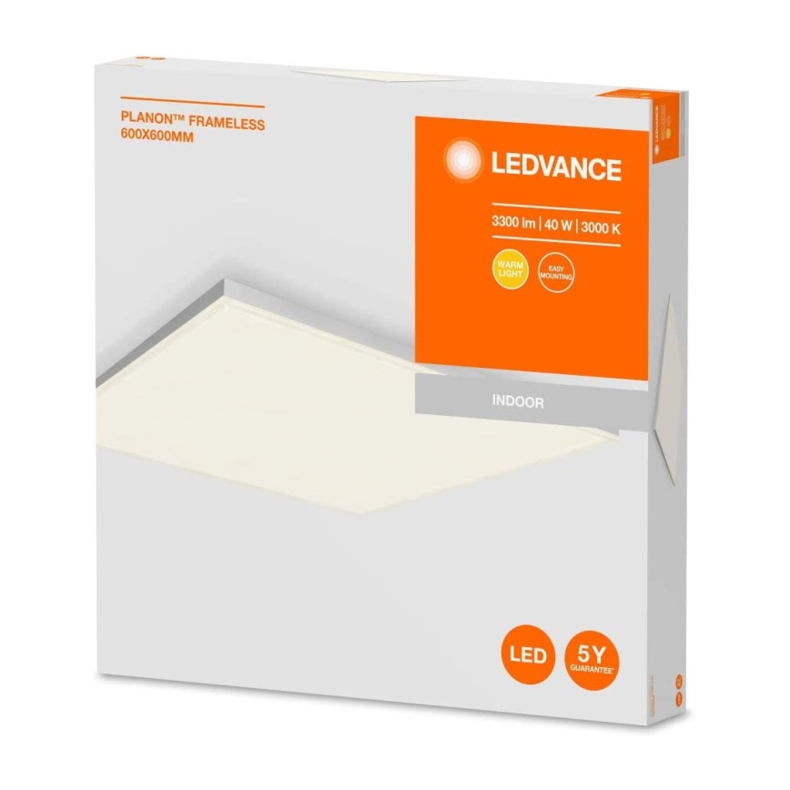 Ledvance - Светодиодная поверхностно-монтируемая панель FRAMELESS LED/40W/230V 3000K