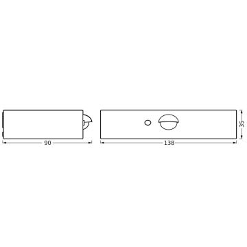 Ledvance - Светодиодный настенный светильник на солнечной батарее с датчиком ENDURA SOLAR LED/3W/4,2V IP65