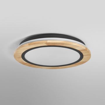 Ledvance - Светодиодный потолочный светильник с регулированием яркости SMART+ ORBIS WOOD LED/24W/230V 2700-6500K Wi-Fi