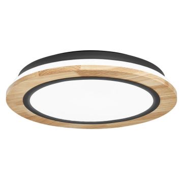 Ledvance - Светодиодный потолочный светильник с регулированием яркости SMART+ ORBIS WOOD LED/24W/230V 2700-6500K Wi-Fi