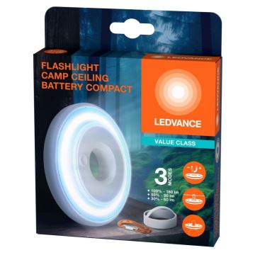 Ledvance - Светодиодный светильник с регулированием яркости FLASHLIGHT CAMP LED/2,2W/3xAAA