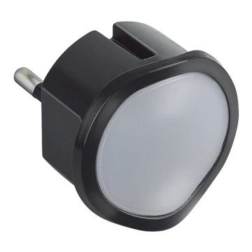 Legrand 50677 - Светодиодный ночник в розетку с регулированием яркости PL9 LED/0,06W/230V