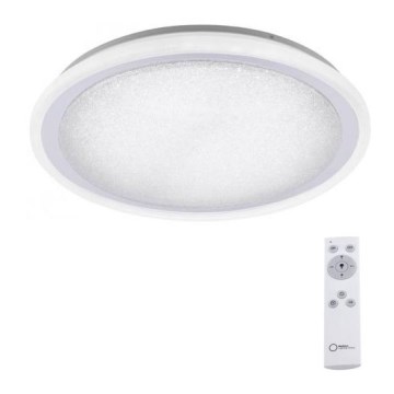 Leuchten Direkt 14336-17 - Светодиодный диммируемый потолочный светильник MEDINA LED/40W/230V + пульт ДУ