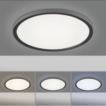Leuchten Direkt 15571-18 - Светодиодный диммируемый потолочный светильник FLAT LED/23,5W/230V 2700-5000K + пульт ДУ