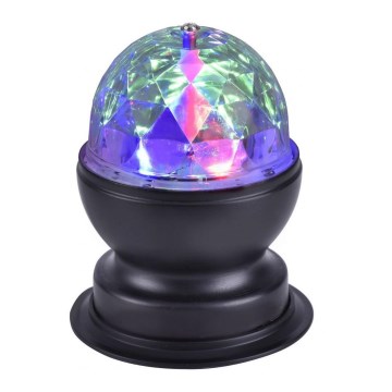 Leuchten Direkt 98035-18 - Светодиодная настольная RGB-лампа DISCO LED/3W/230V