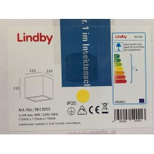 Lindby - Настенный светильник JAYEDN 1xG9/40W/230V гипс