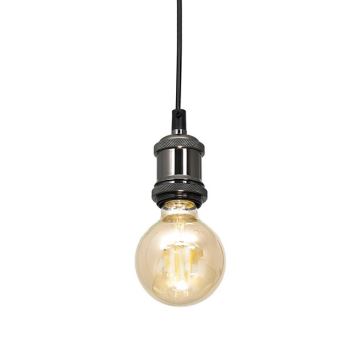 Люстра на мотузці EDISON 3xE27/60W/230V