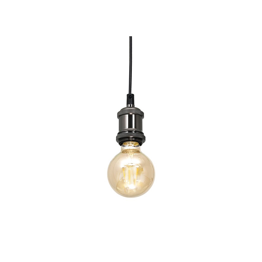 Люстра на мотузці EDISON 3xE27/60W/230V