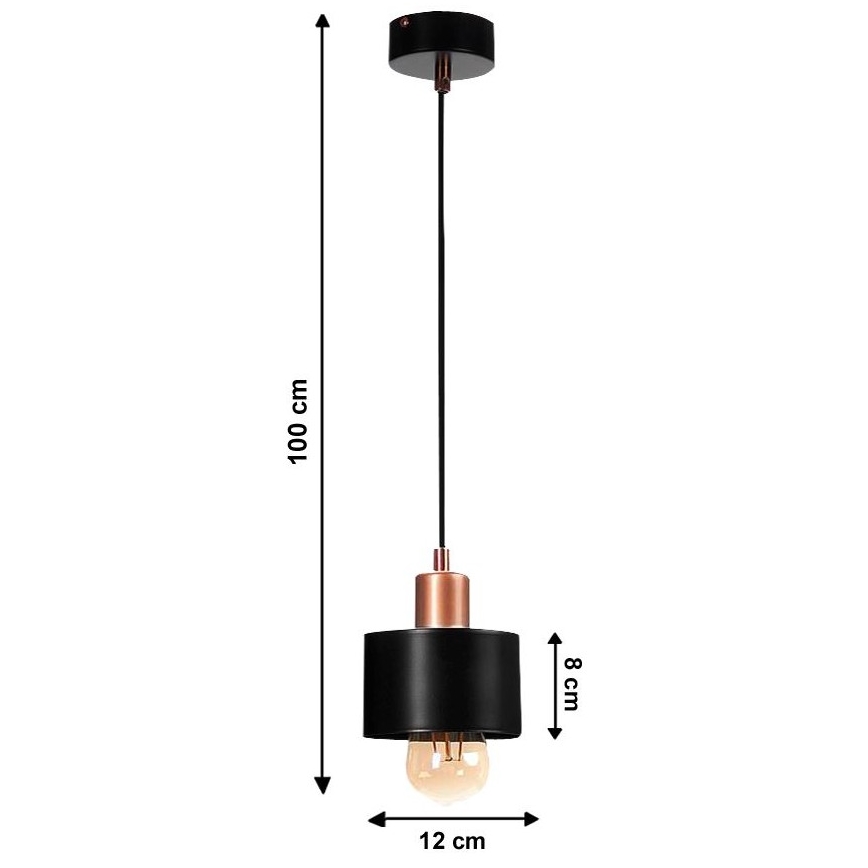 Люстра на тросе BODO 1xE27/60W/230V