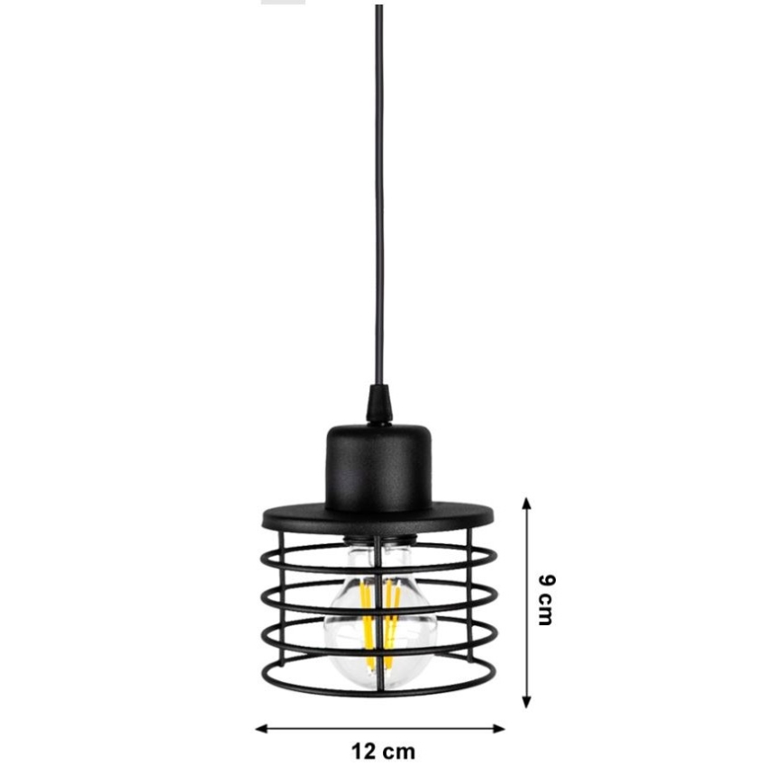 Люстра на тросе BONOX 1xE27/60W/230V