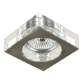 LUXERA 71009 - Встраиваемый светильник для подвесного потолка ELEGANT 1xGU10/50W/230V
