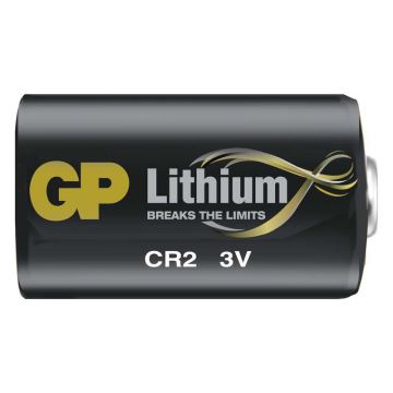 Літієва батарея CR2 GP LITHIUM 3V/800 mAh