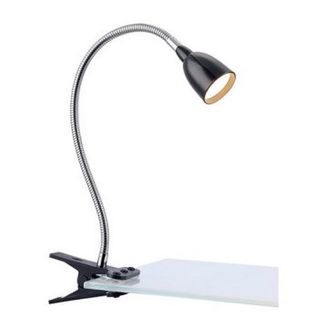 Markslöjd 106092 - Настільна LED лампа з затискачем TULIP LED/3W/230V чорний