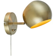 Markslöjd 108754 - Настенная лампа EDGAR 1xE14/40W/230V золотистый