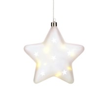 Markslöjd 704489 - Рождественское светодиодное украшение «Звезда» LISETTE 10xLED/0,3W/3xAA звезда