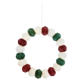Markslöjd 705815 - Светодиодное рождественское украшение TUBBY LED/0,6W/3xAA белый/зеленый/красный