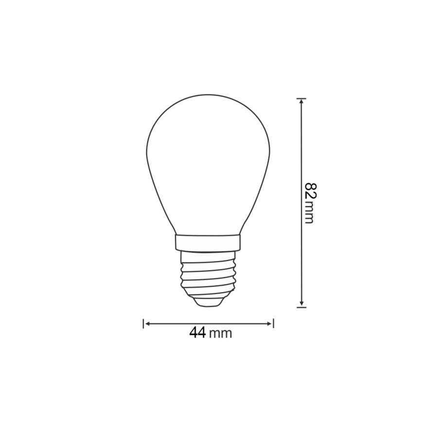 НАБОР 2x Светодиодная лампочка PARTY E27/0,3W/36V синий