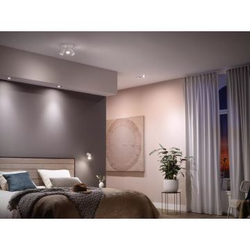 НАБОР 3x Светодиодная лампочка с регулированием яркости Philips Hue WHITE AMBIANCE GU10/4,2W/230V 2200-6500K