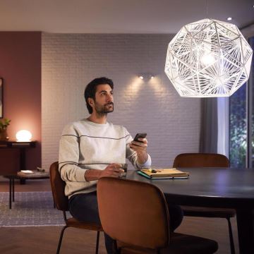 НАБІР 2x LED Лампочка з регулюванням яскравості Philips Hue White And Color Ambiance A60 E27/6,5W/230V 2000-6500K