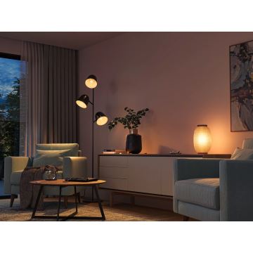 НАБІР 2x Світлодіодна лампочка з регулюванням яскравості Philips Hue WHITE AMBIANCE P45 E14/5,1W/230V 2200-6500K