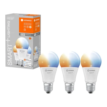 НАБІР 3x LED Димерна лампочка SMART+ E27/14W/230V 2700K-6500K Wi-Fi - Ledvance