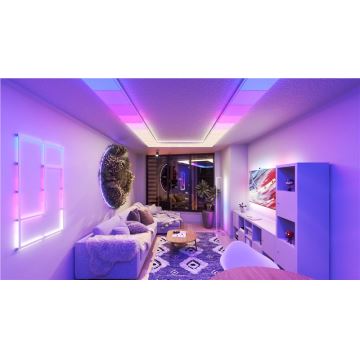 Nanoleaf - НАБОР 3x LED RGBW Диммируемый потолочный светильник SKYLIGHT 1xLED/18W/230V + 2xLED/16W/230V 2700-6500K Wi-Fi