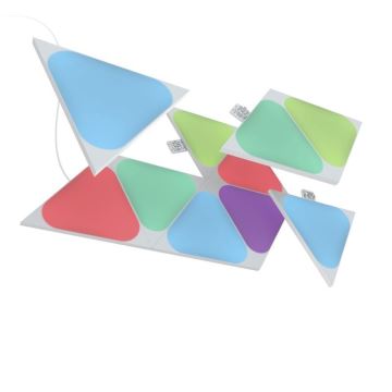 Nanoleaf - НАБОР 10x Светодиодная RGB-панель с регулированием яркости TRIANGLES LED/0,5W/230V Wi-Fi