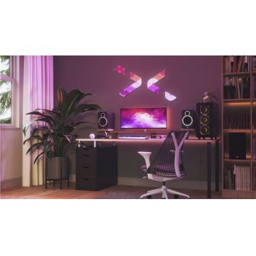 Nanoleaf - НАБОР 10x Светодиодная RGB-панель с регулированием яркости TRIANGLES LED/0,5W/230V Wi-Fi