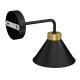 Настенная лампа DEMET 1xE27/60W/230V черная/золотая
