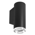 Настенный точечный светильник для ванной комнаты TURYN 1xGU10/10W/230V IP44 черный