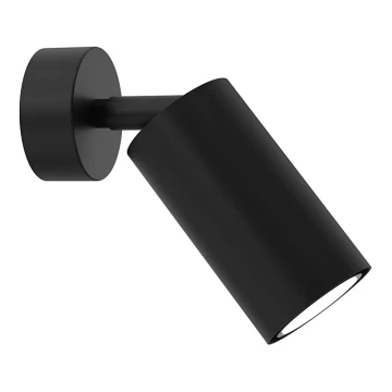 Настенный точечный светильник HUDSON 1xGU10/8W/230V черный