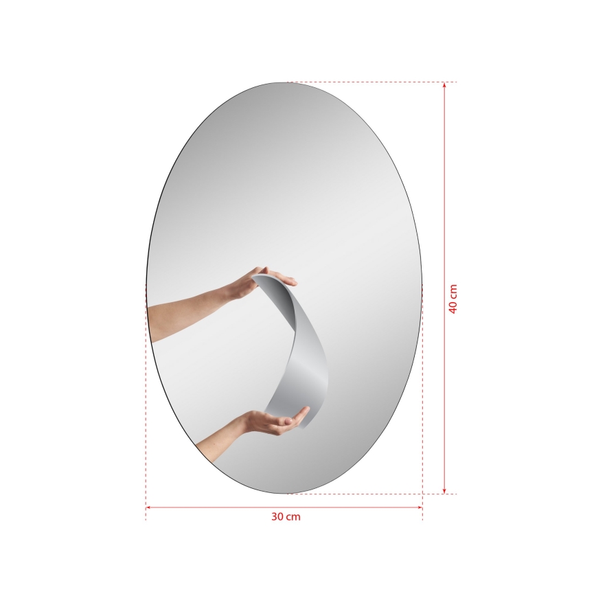 Настенное зеркало ELLIPTICAL 40x30 см