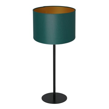 Настольная лампа ARDEN 1xE27/60W/230V диаметр 25 см зеленый/золотой