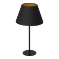 Настольная лампа ARDEN 1xE27/60W/230V ⌀ 30 cm черная/золотая